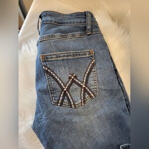 NEW Flamingo Women Denim Flare Jeans, Size 28 X 32
